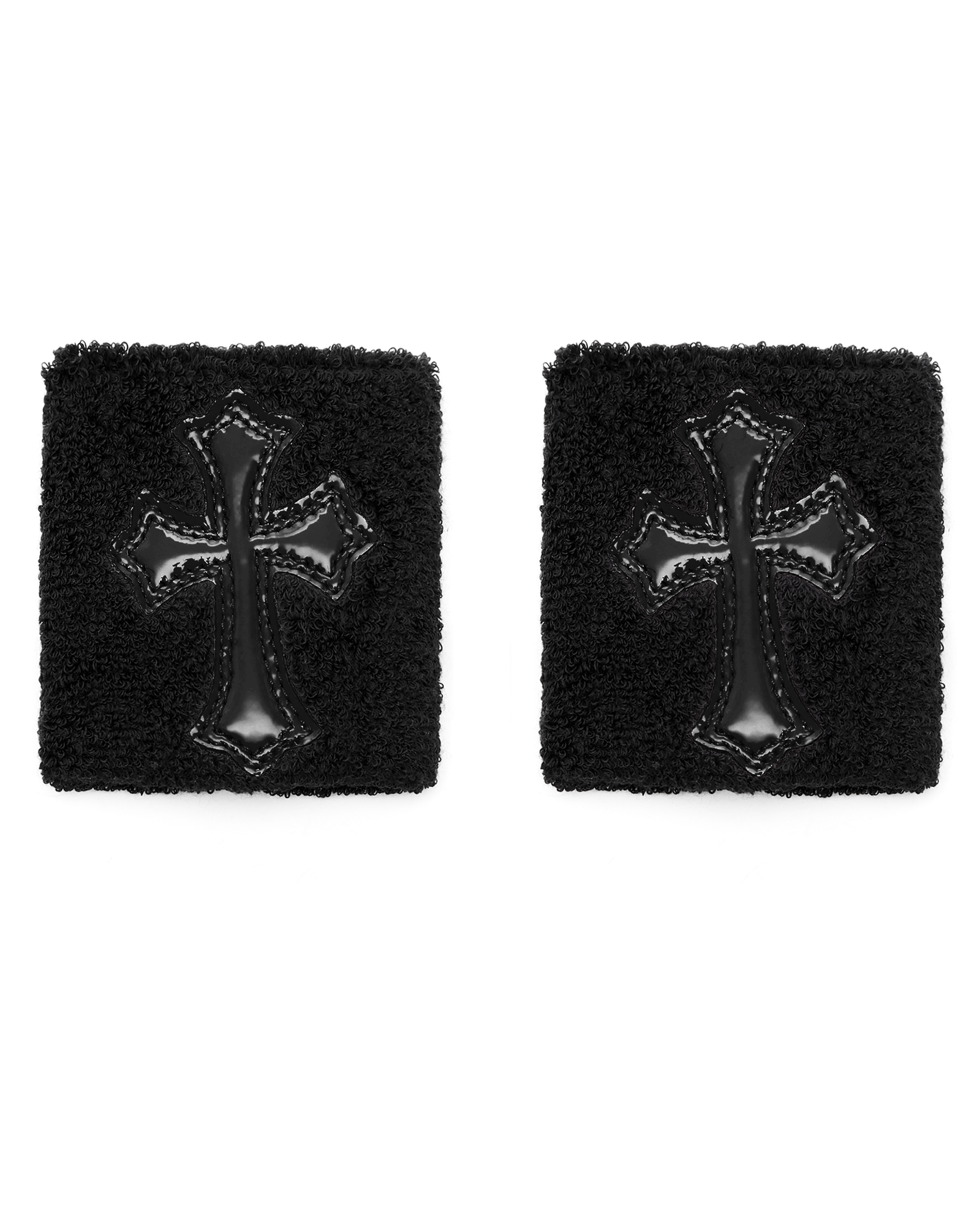 Chrome Hearts Cross Leather Sweatbands