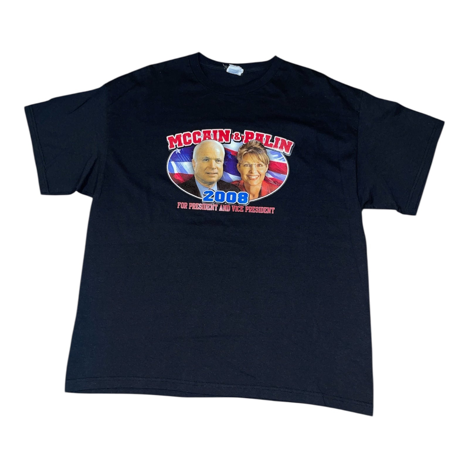 Sarah Palin John Mccain Presidential T-Shirt (XL)