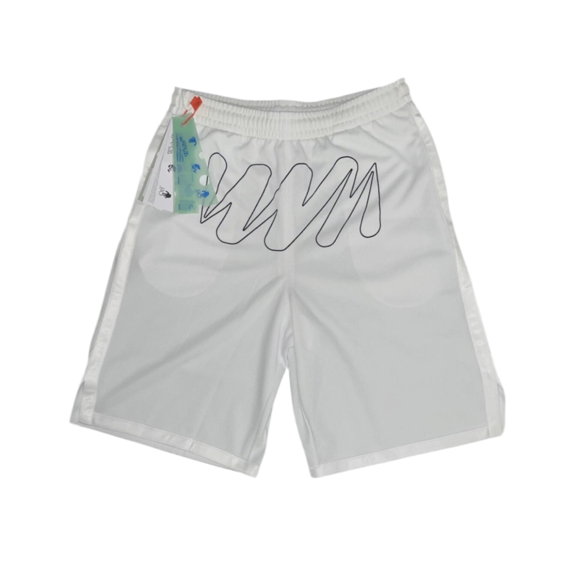 Off-White Wave Basketball Shorts (M)