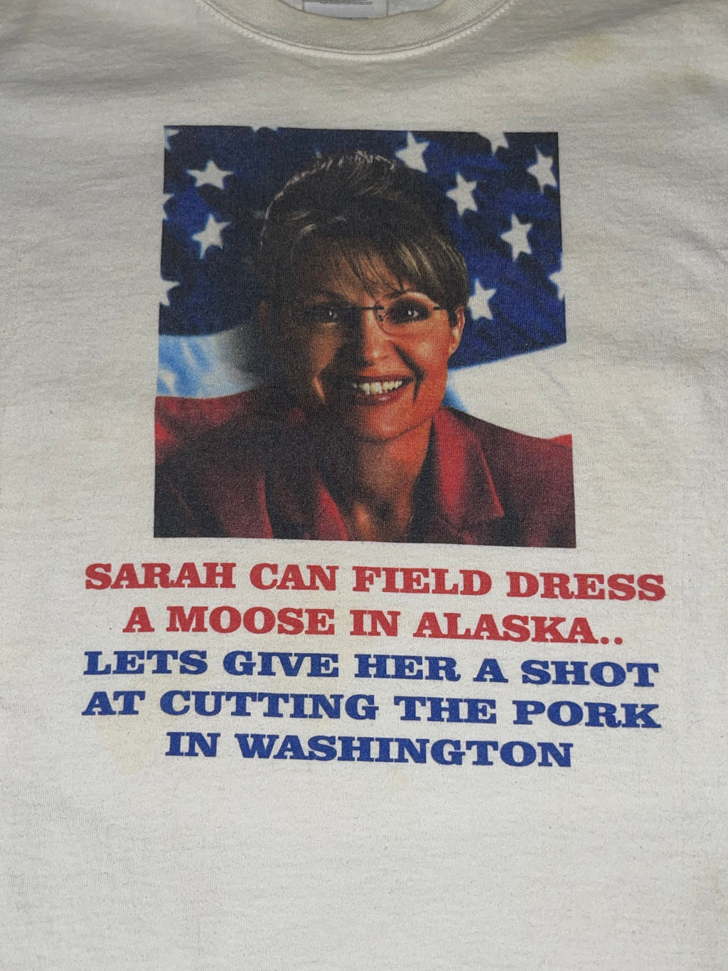 Sarah Palin Vintage T-Shirt (L)