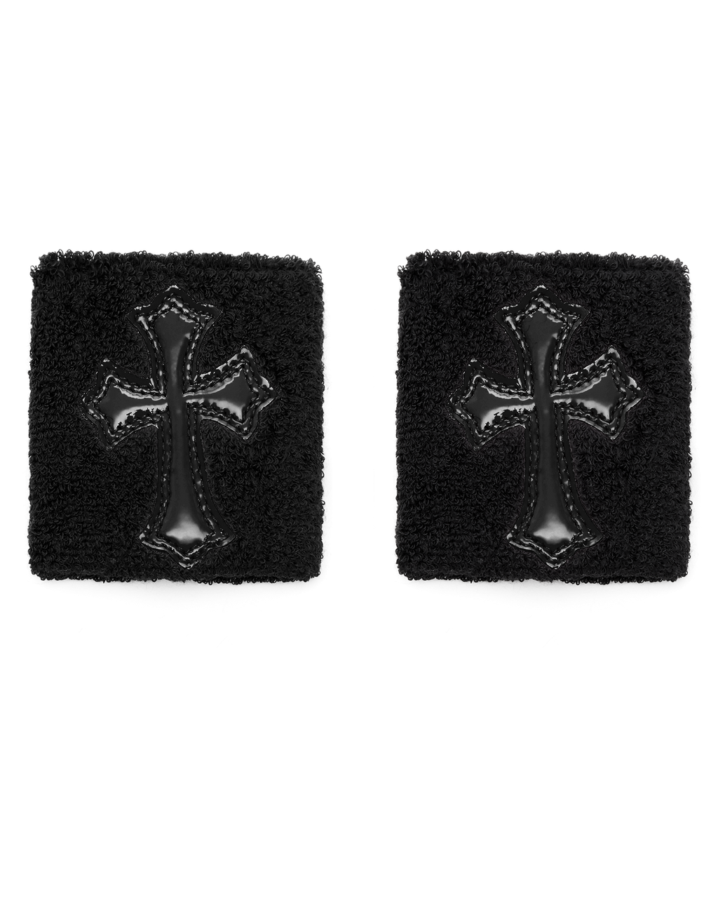 Chrome Hearts Cross Leather Sweatbands