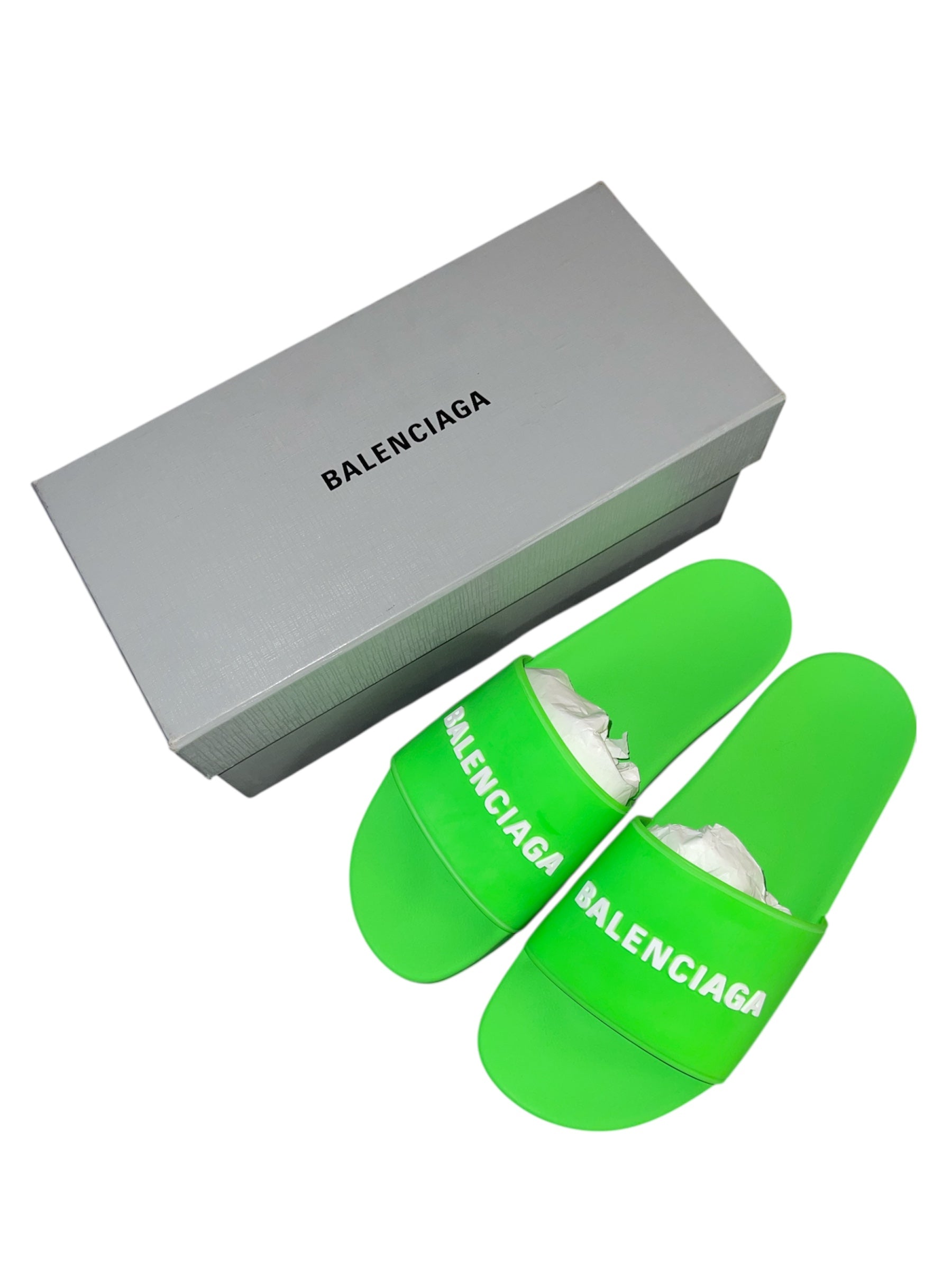 Balenciaga Slides Green (12)