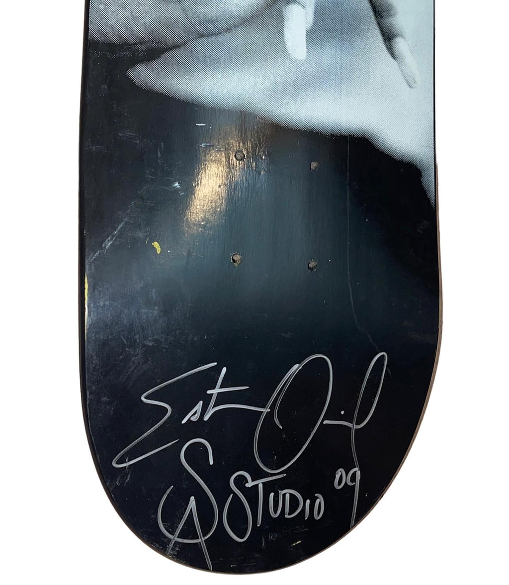 LA Hands Estevan Oriol Signed Skateboard Deck