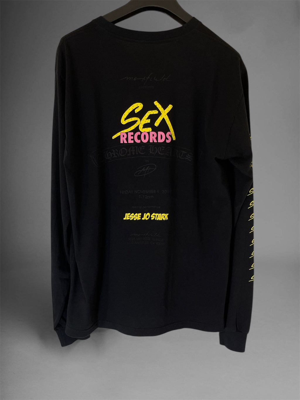 Chrome Hearts Sex Records Maxfield XL