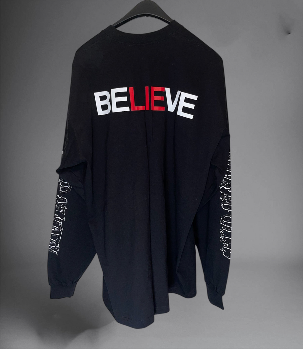 Kim Krueger Believe Long-sleeve T-Shirt(XXL)