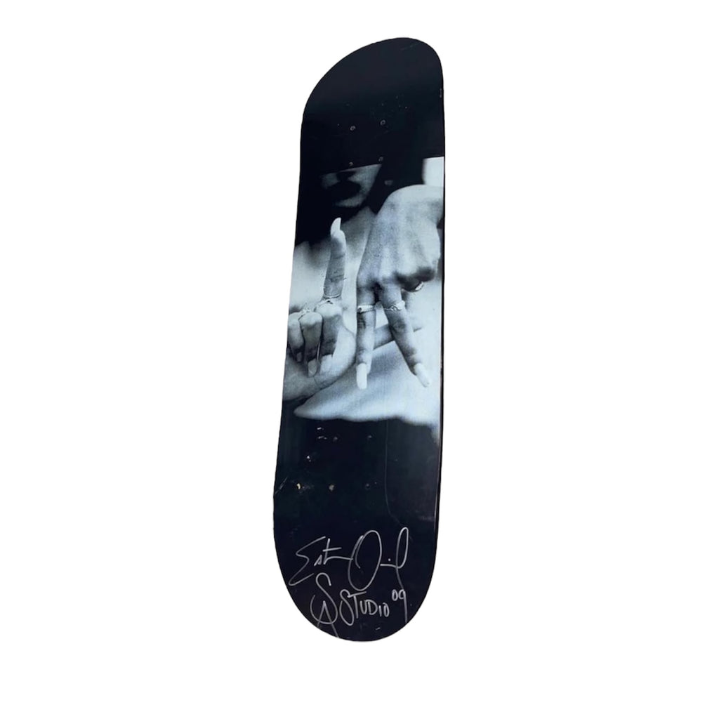 LA Hands Estevan Oriol Signed Skateboard Deck