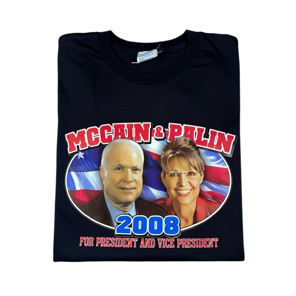 Sarah Palin John Mccain Presidential T-Shirt (XL)