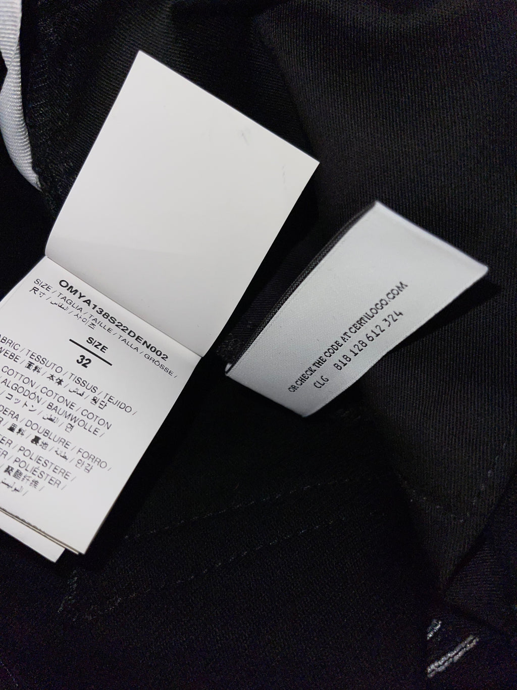Off-White Weed Troll Arrows Jeans(32)