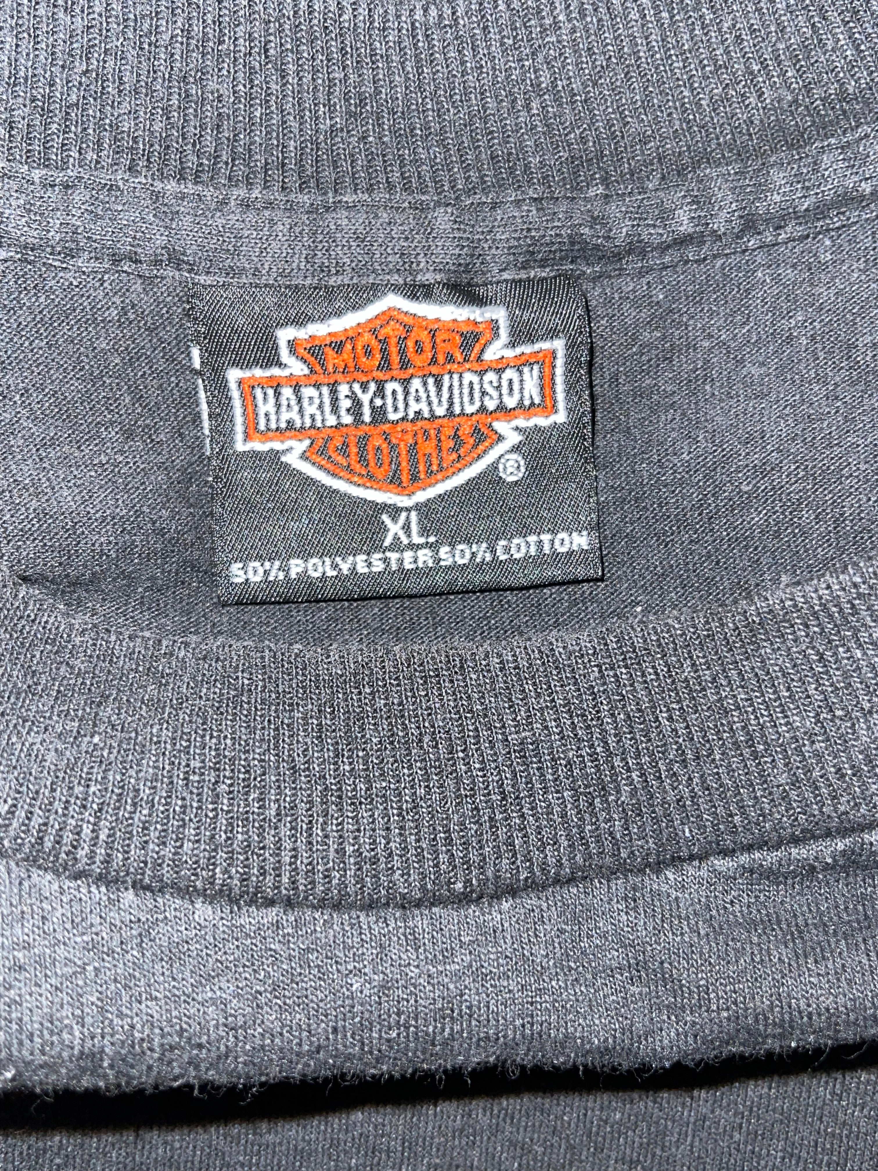 Harley Davidson Vintage Iridescent Logo T-Shirt(XL)