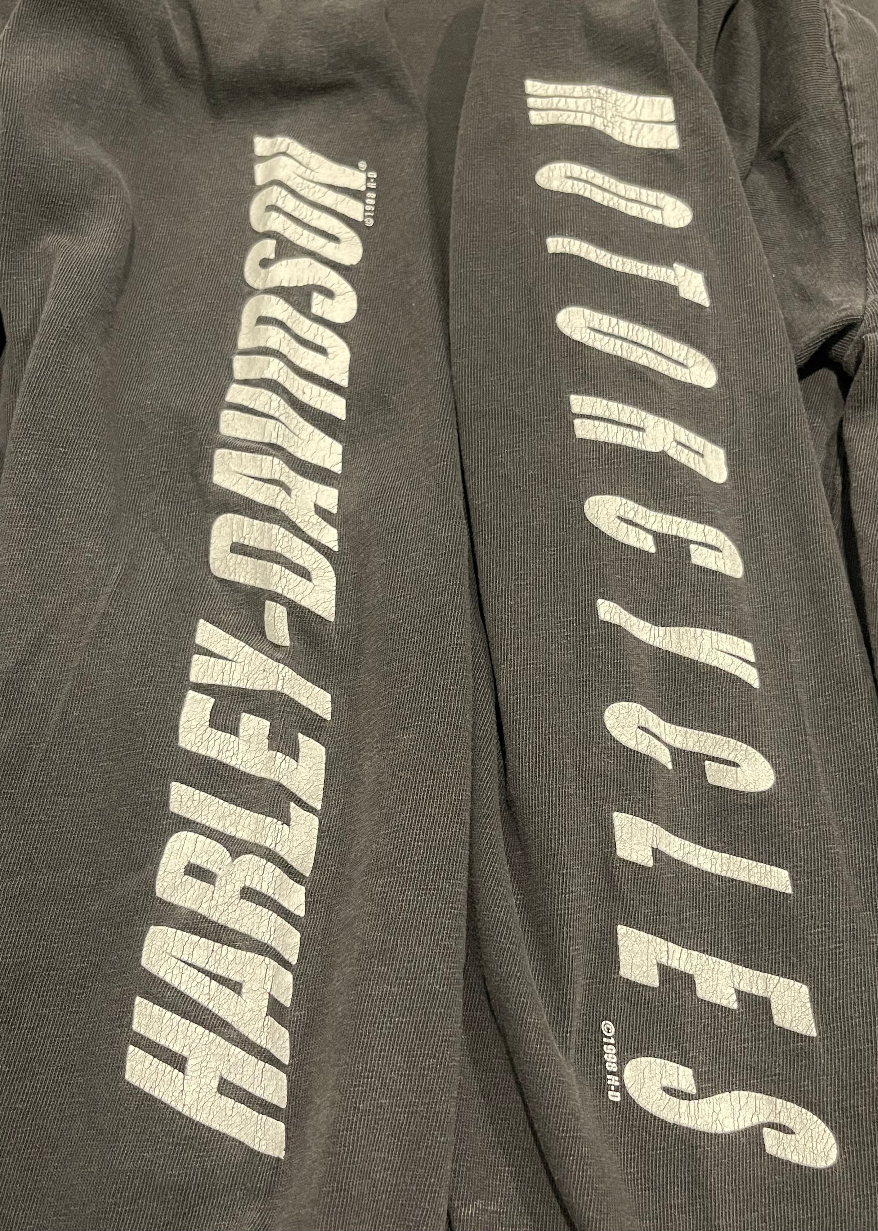 Harley Davidson 1998 Connecticut LS T-Shirt (XL)