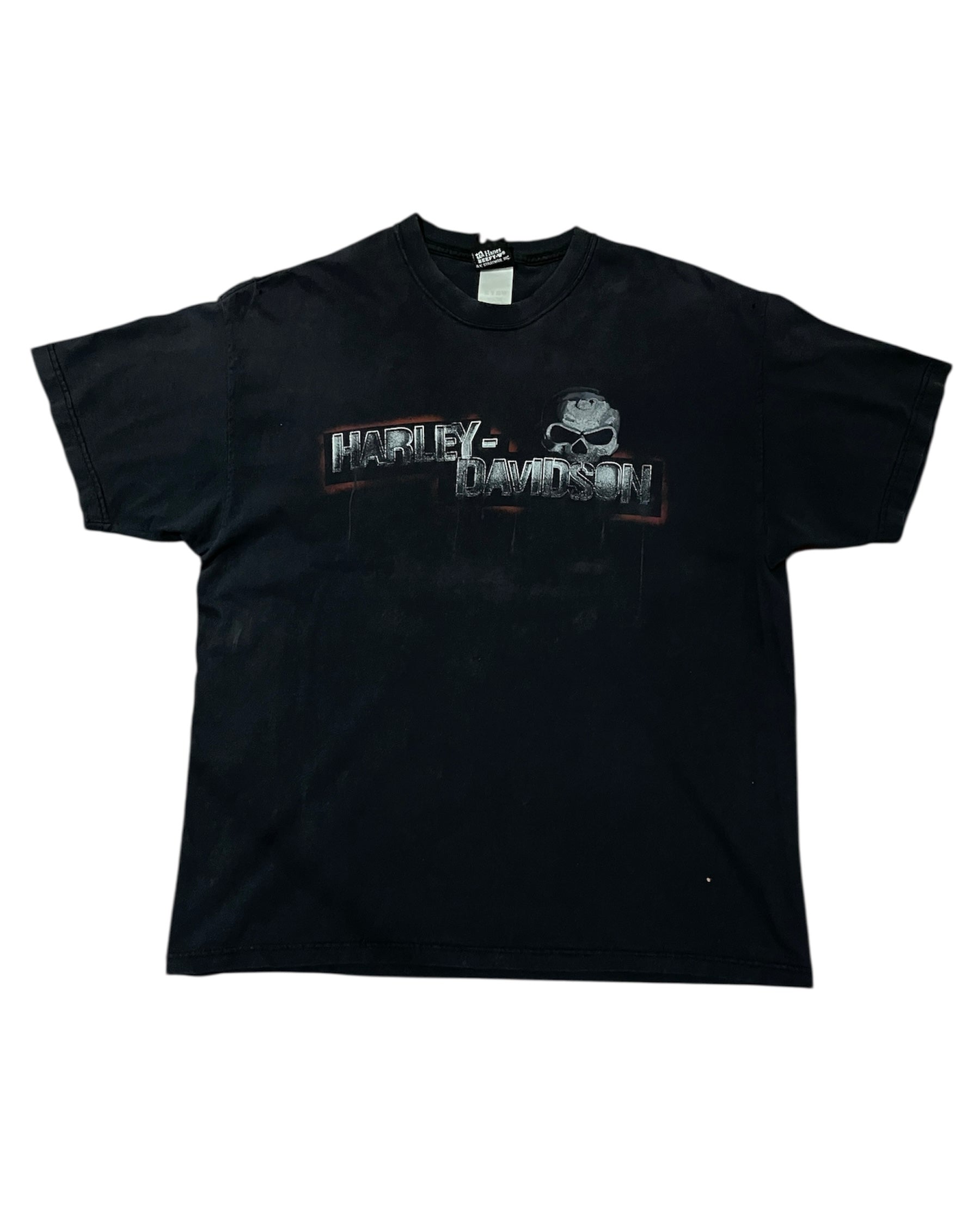 Harley Davidson Skull OKC T-Shirt(XL)