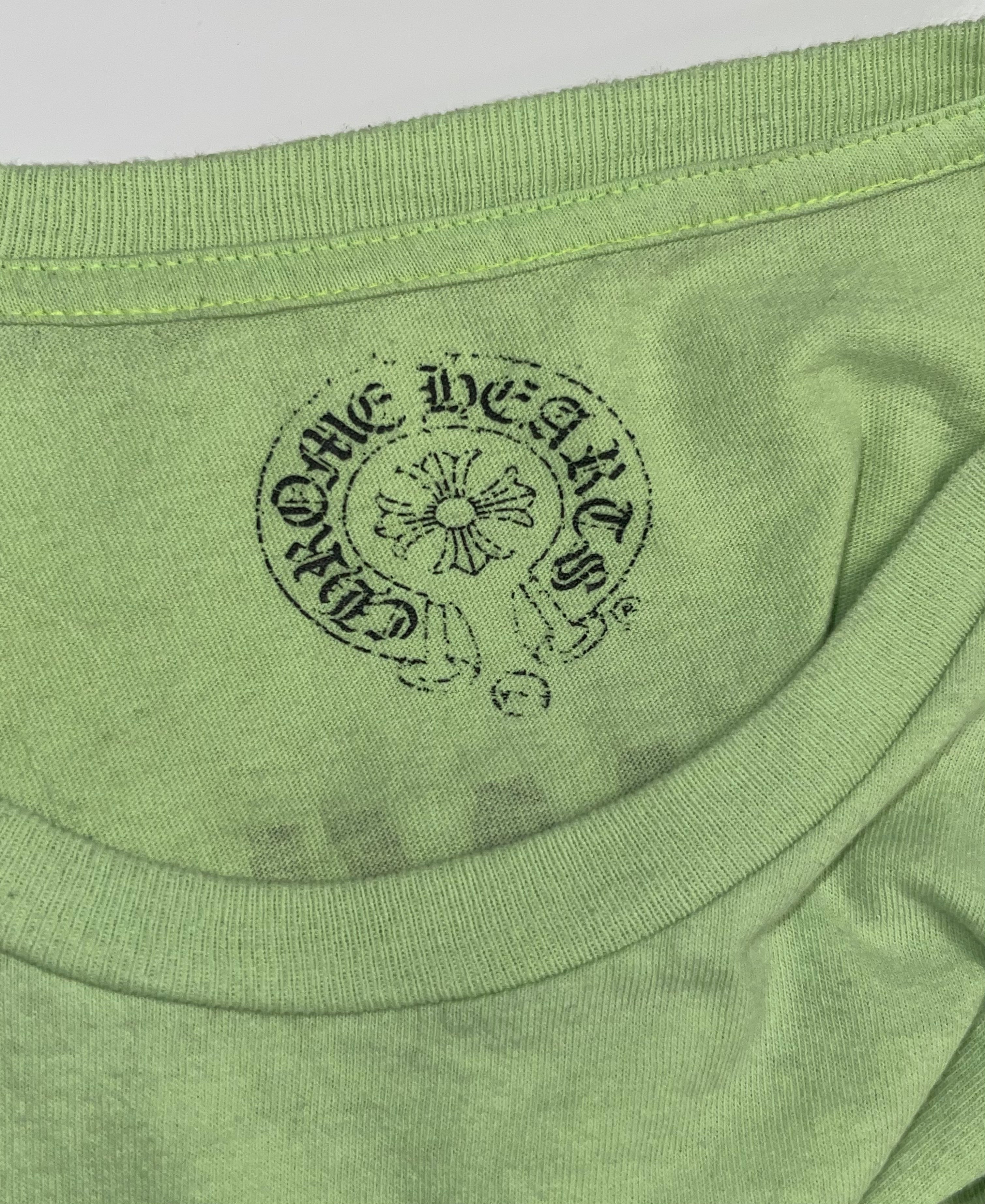 Chrome Hearts Off-White 2016 NYC Green T-Shirt(XXL)