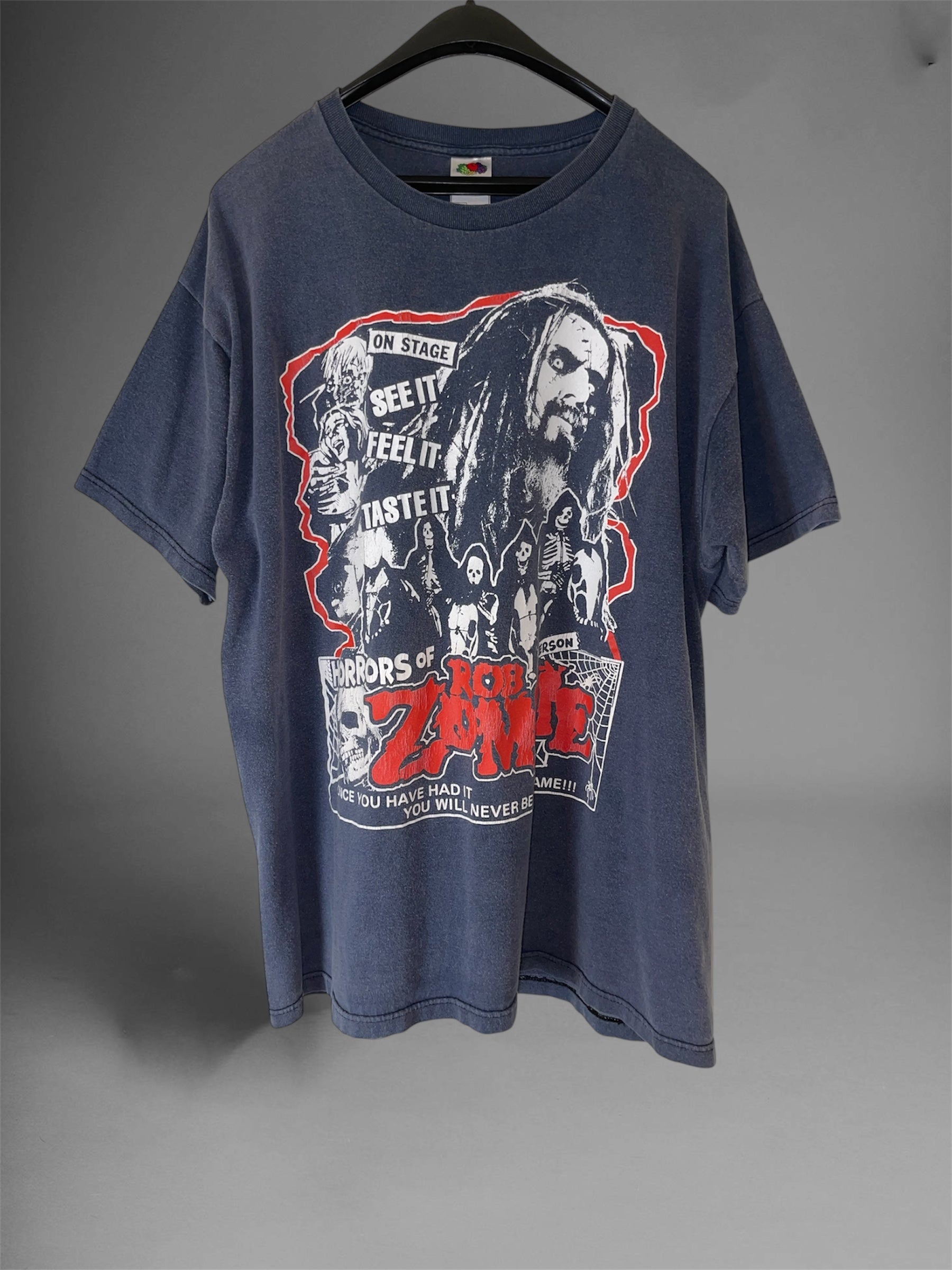 Rob Zombie On Stage Vintage T-Shirt (XL)