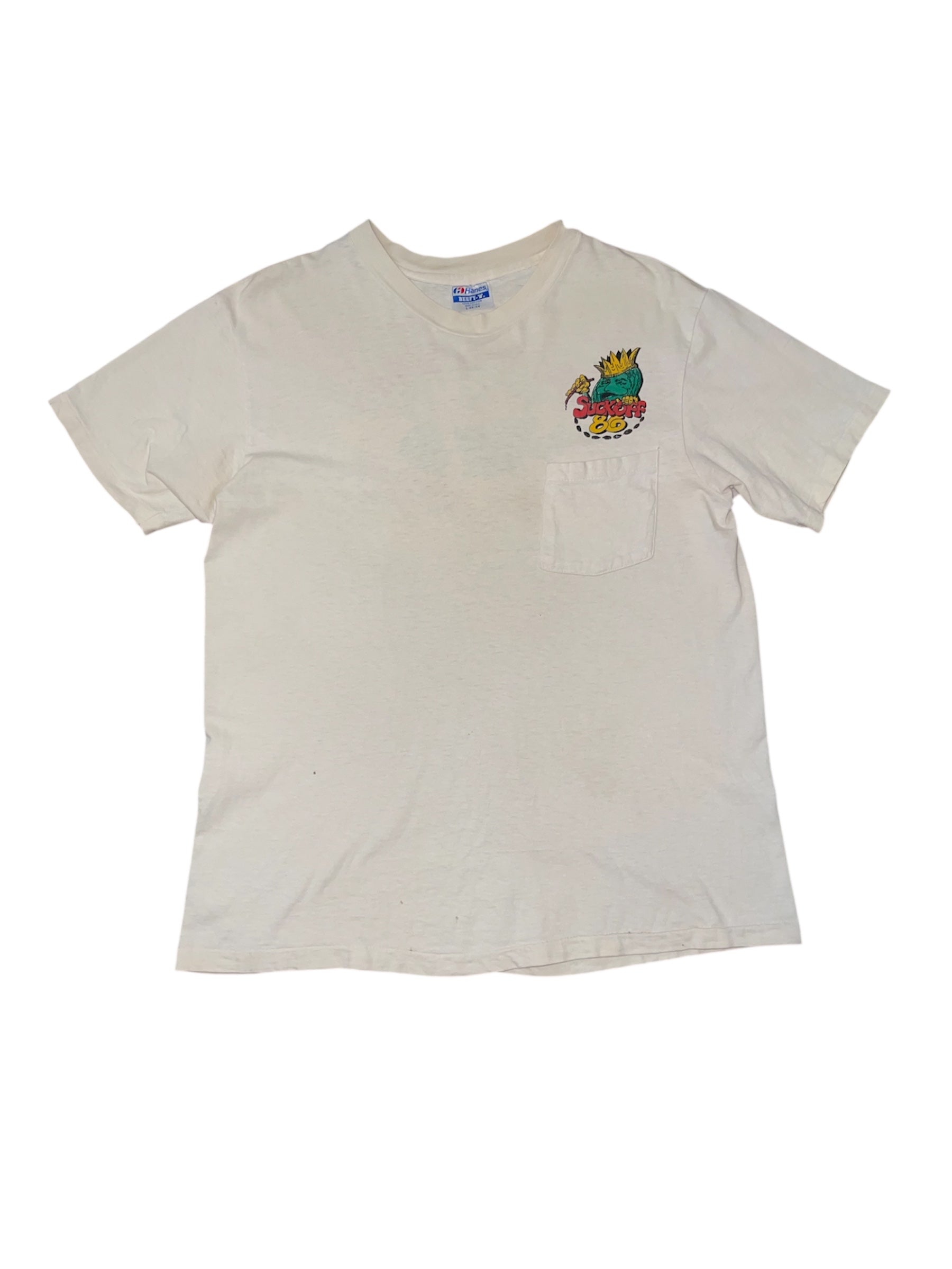 VINTAGE SUCK OFF 86 T-Shirt(M)