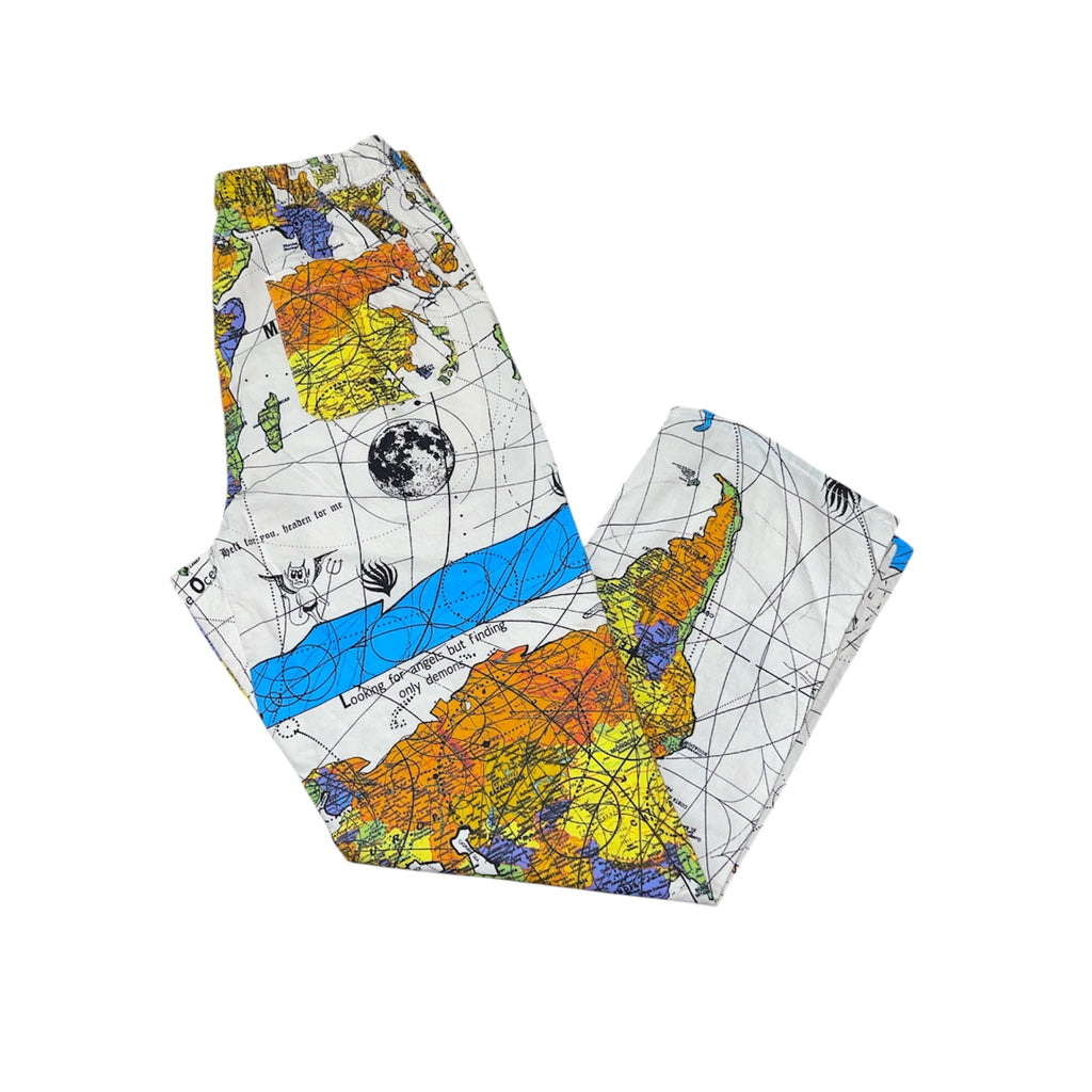 Saint Michael x Dr.Woo Map Pants(L)