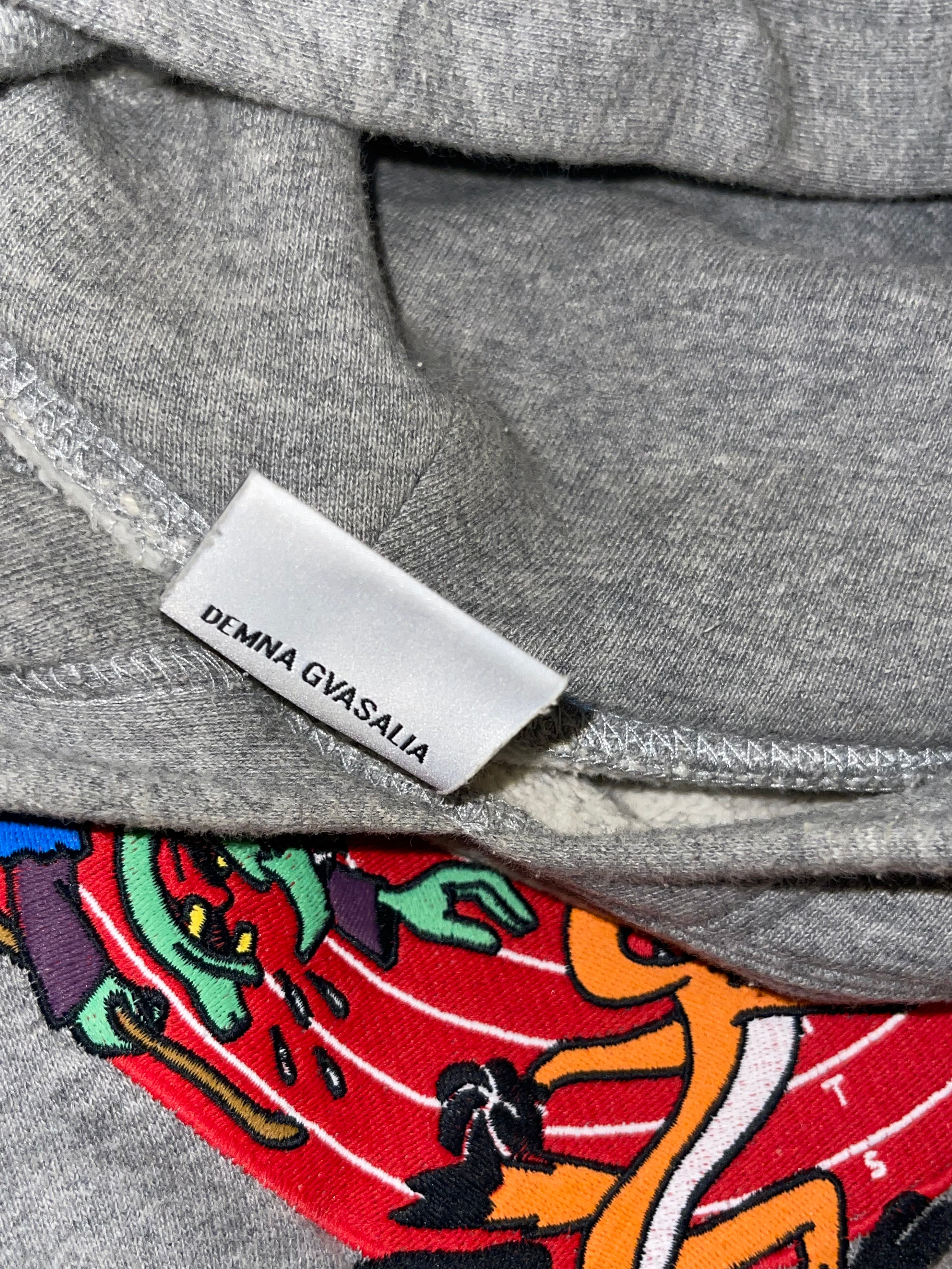 Vetements AR Cartoon Shooting Target Hoodie(L)