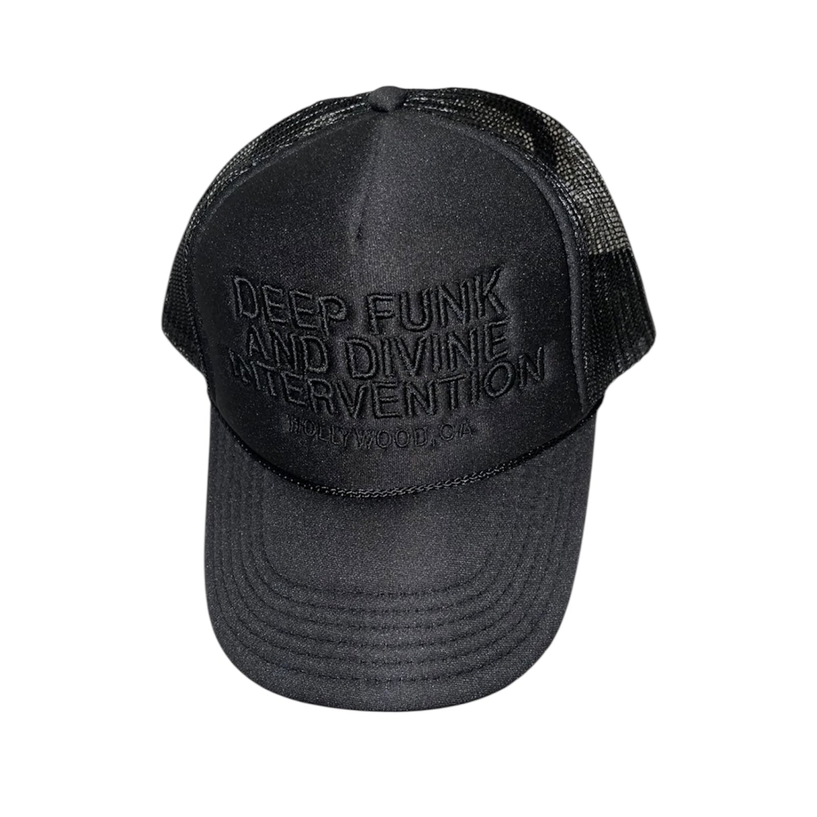 A.L.C. Black Intervention Trucker Hat