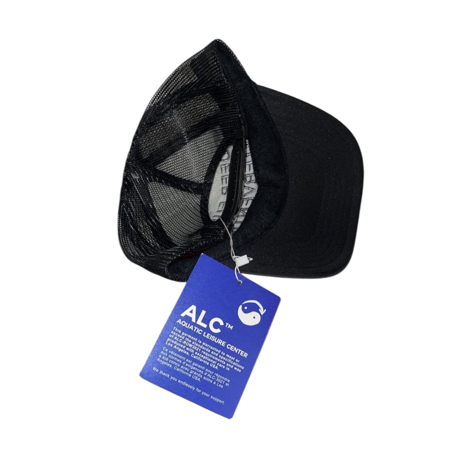 A.L.C. Black Intervention Trucker Hat