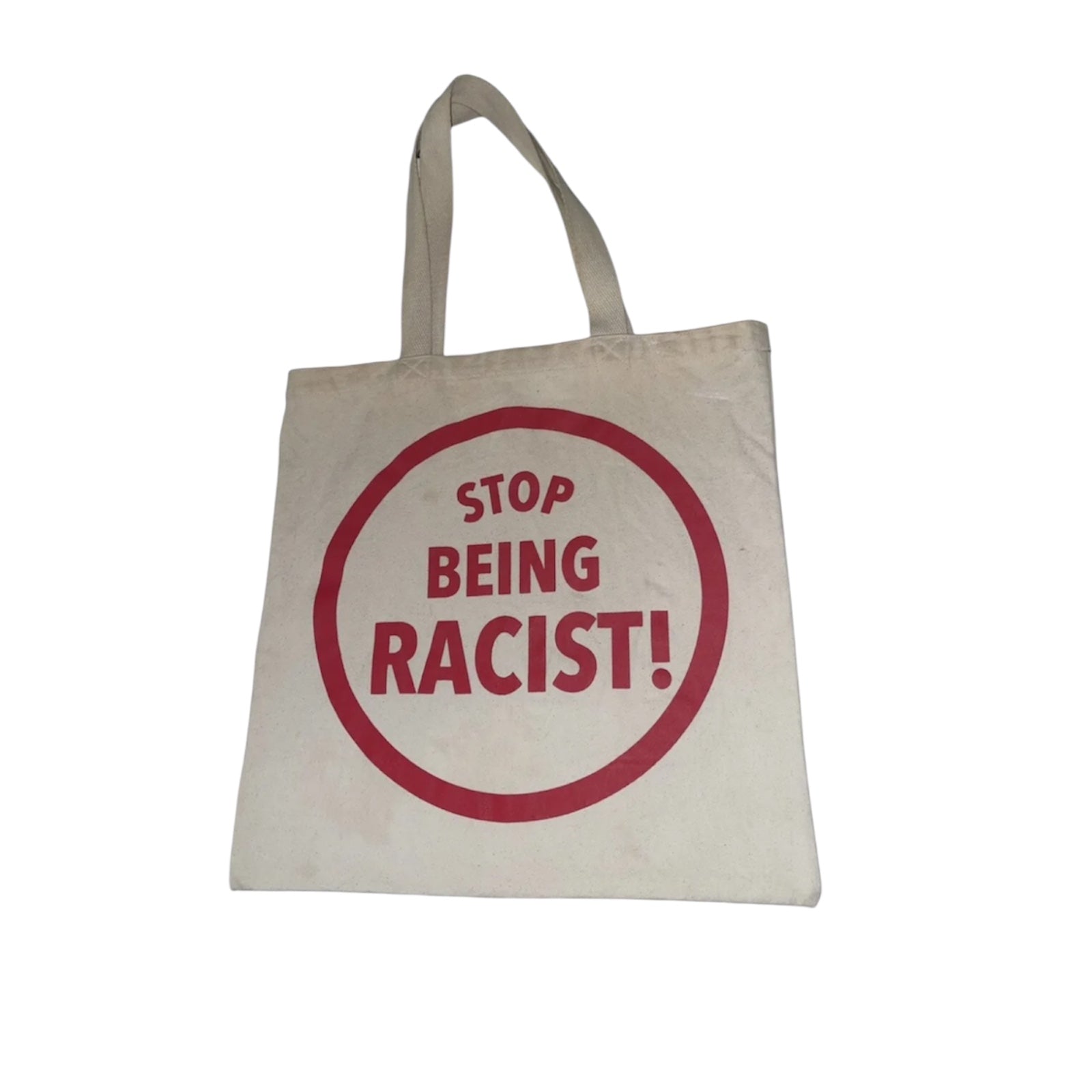 Gallery Dept Stop Being Racist Tote Bag