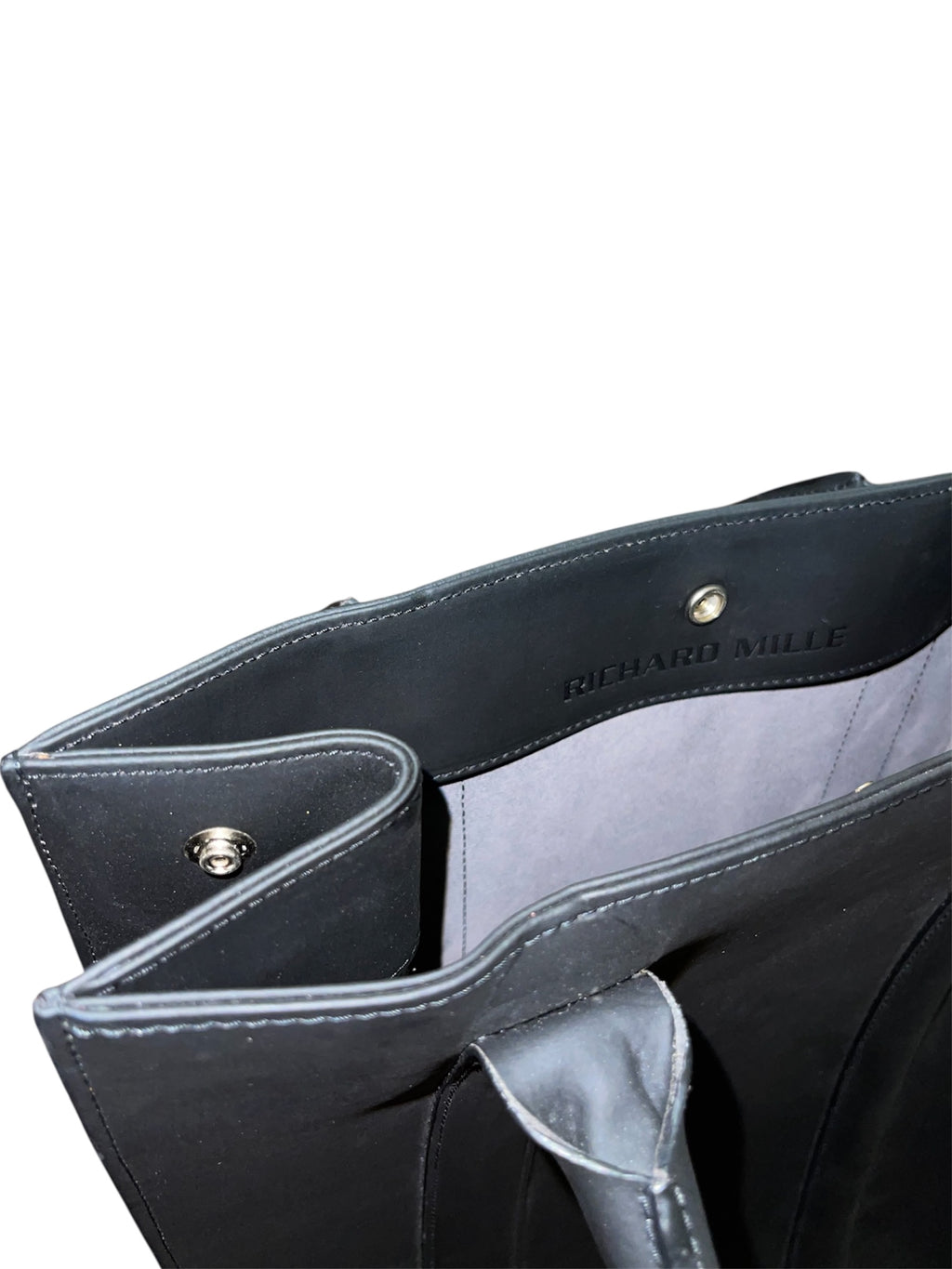 Richard Mille Leather Tote Bag