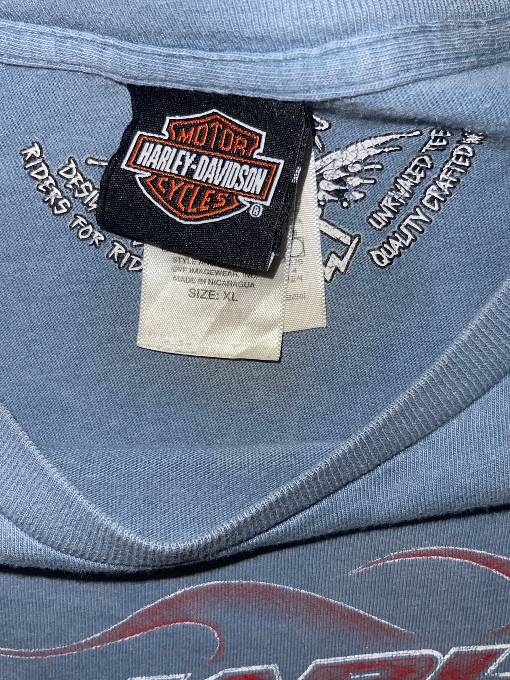 Harley Davidson Voodoo LongSleeve T-Shirt(XL)