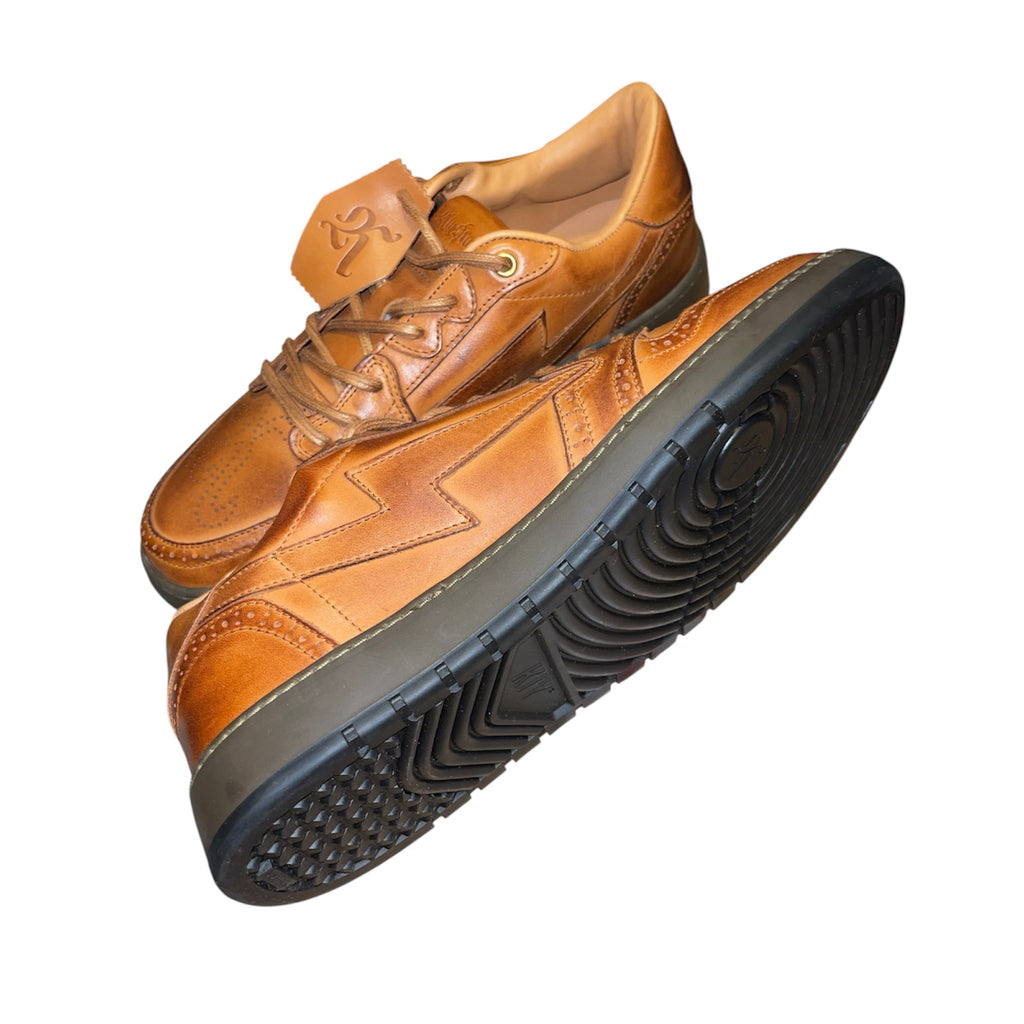 Kiy Studios Brown Leather Dress Shoe (10)