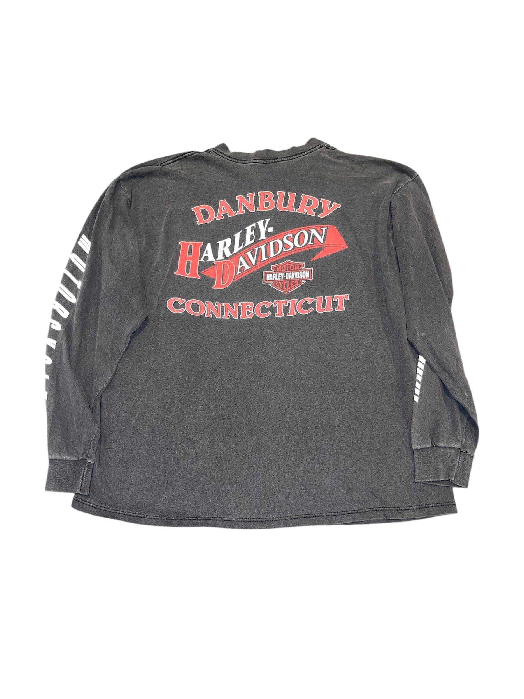 Harley Davidson 1998 Connecticut LS T-Shirt (XL)