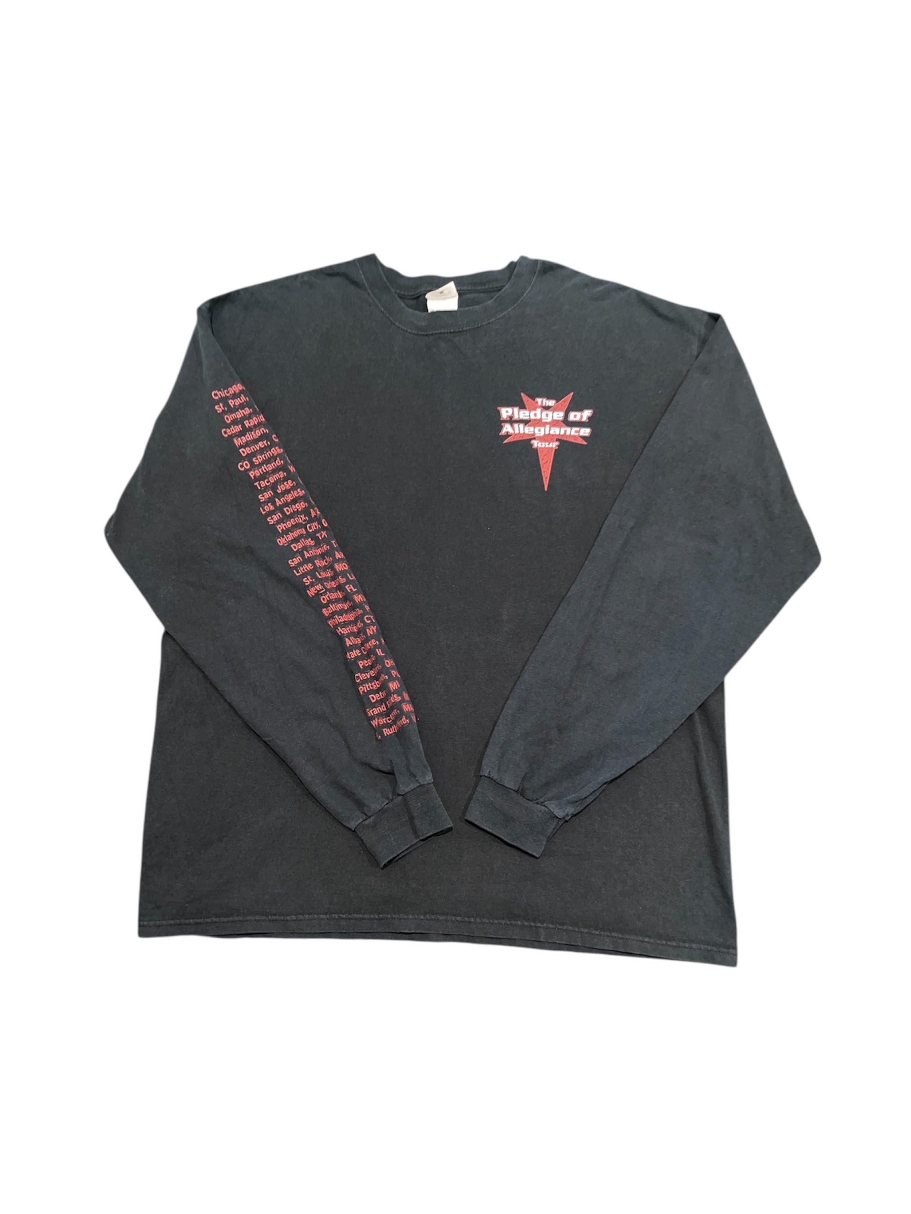 Pledge of Allegiance Tour LS T-Shirt(XL)