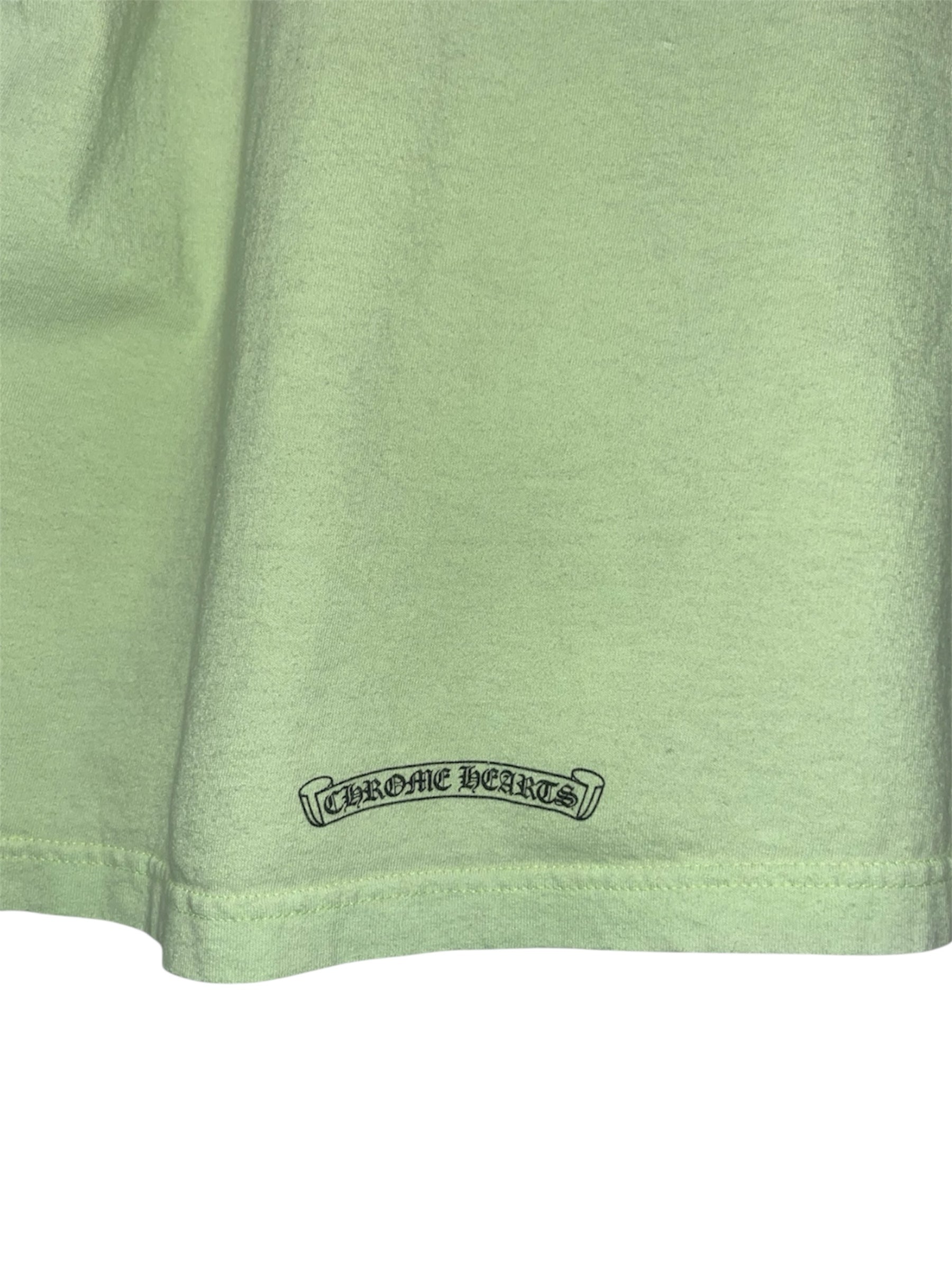 Chrome Hearts Off-White 2016 NYC Green T-Shirt(XXL)