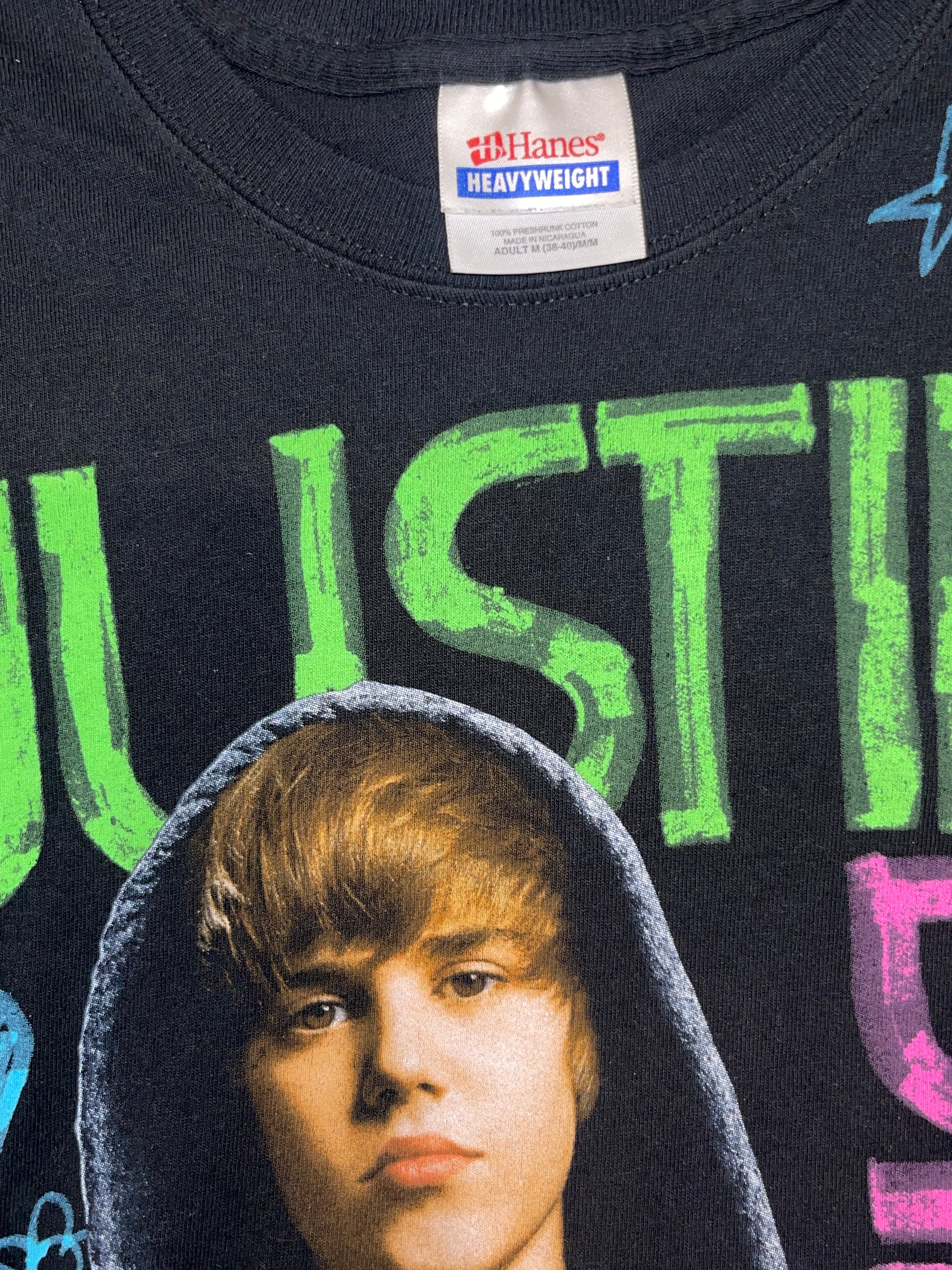 Justin Bieber Concert T-Shirt(M)