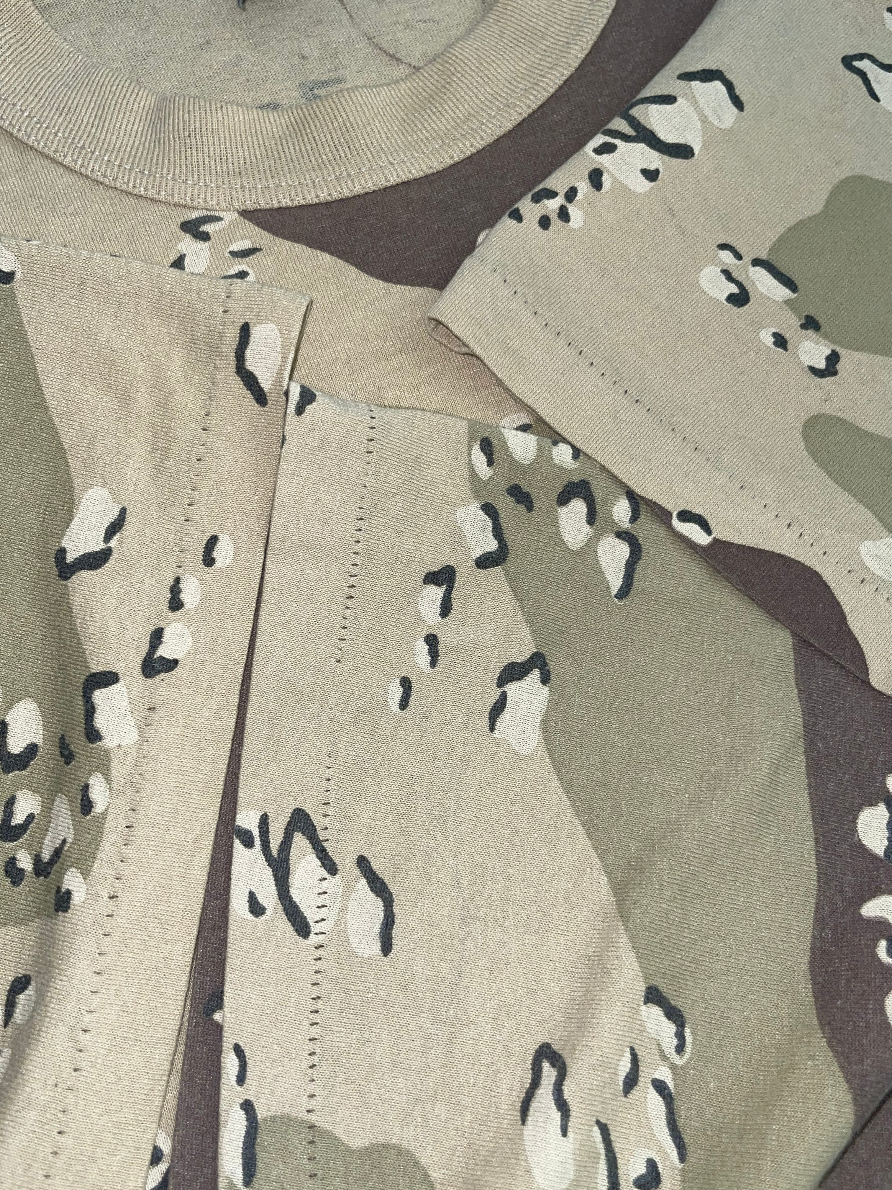 Camo Single Stitch Vintage T-Shirt(XL)