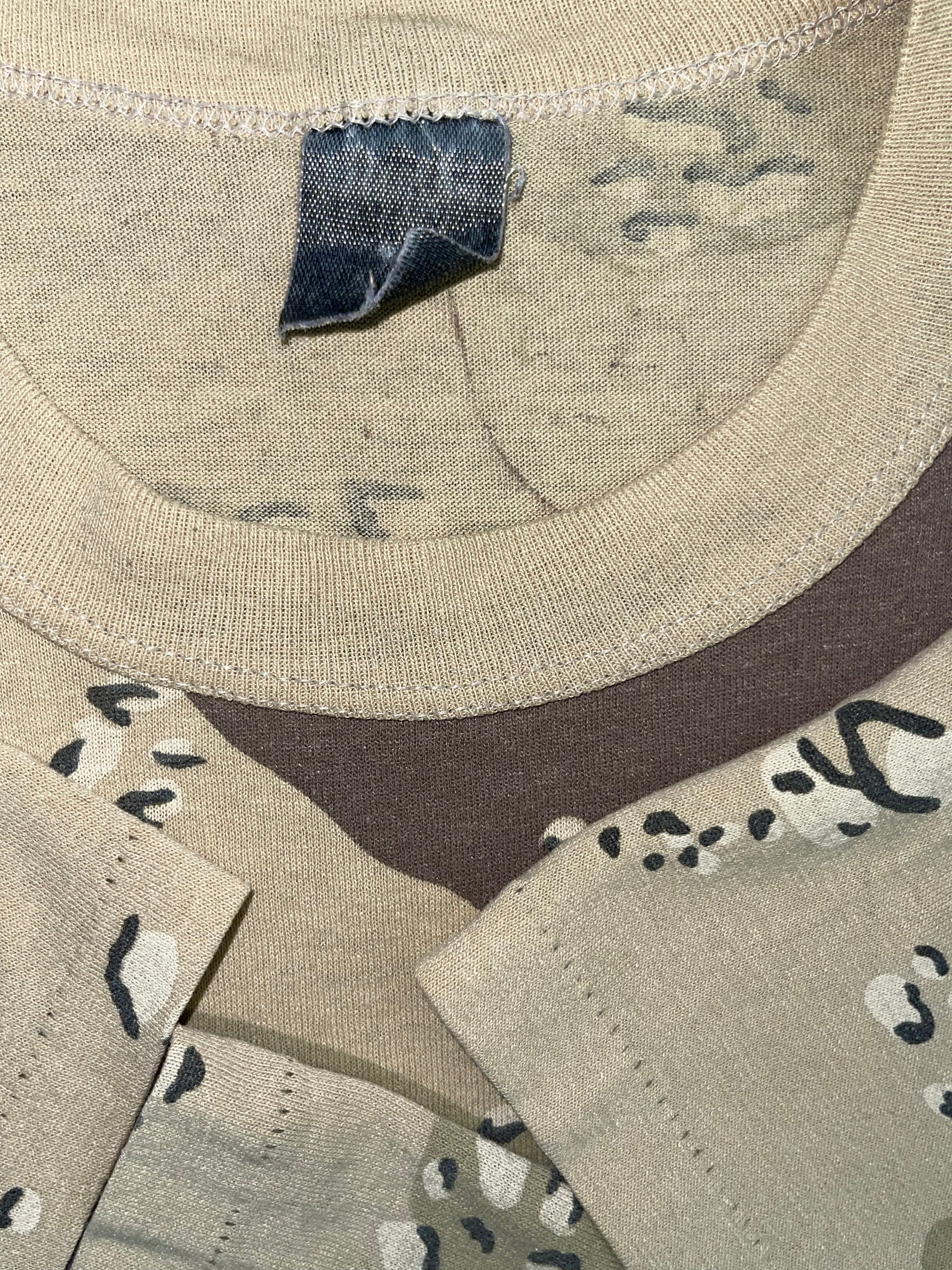 Camo Single Stitch Vintage T-Shirt(XL)