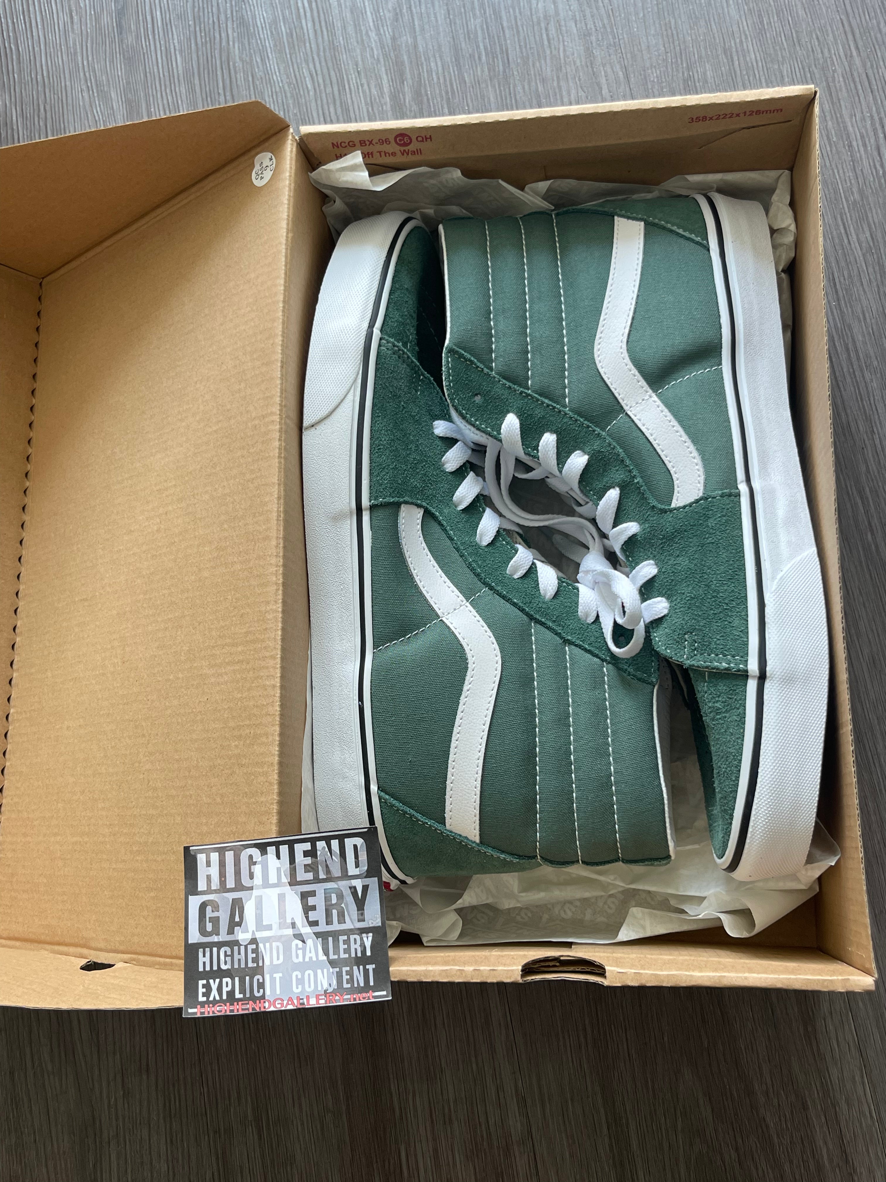 VANS SK8 HI Duck Green