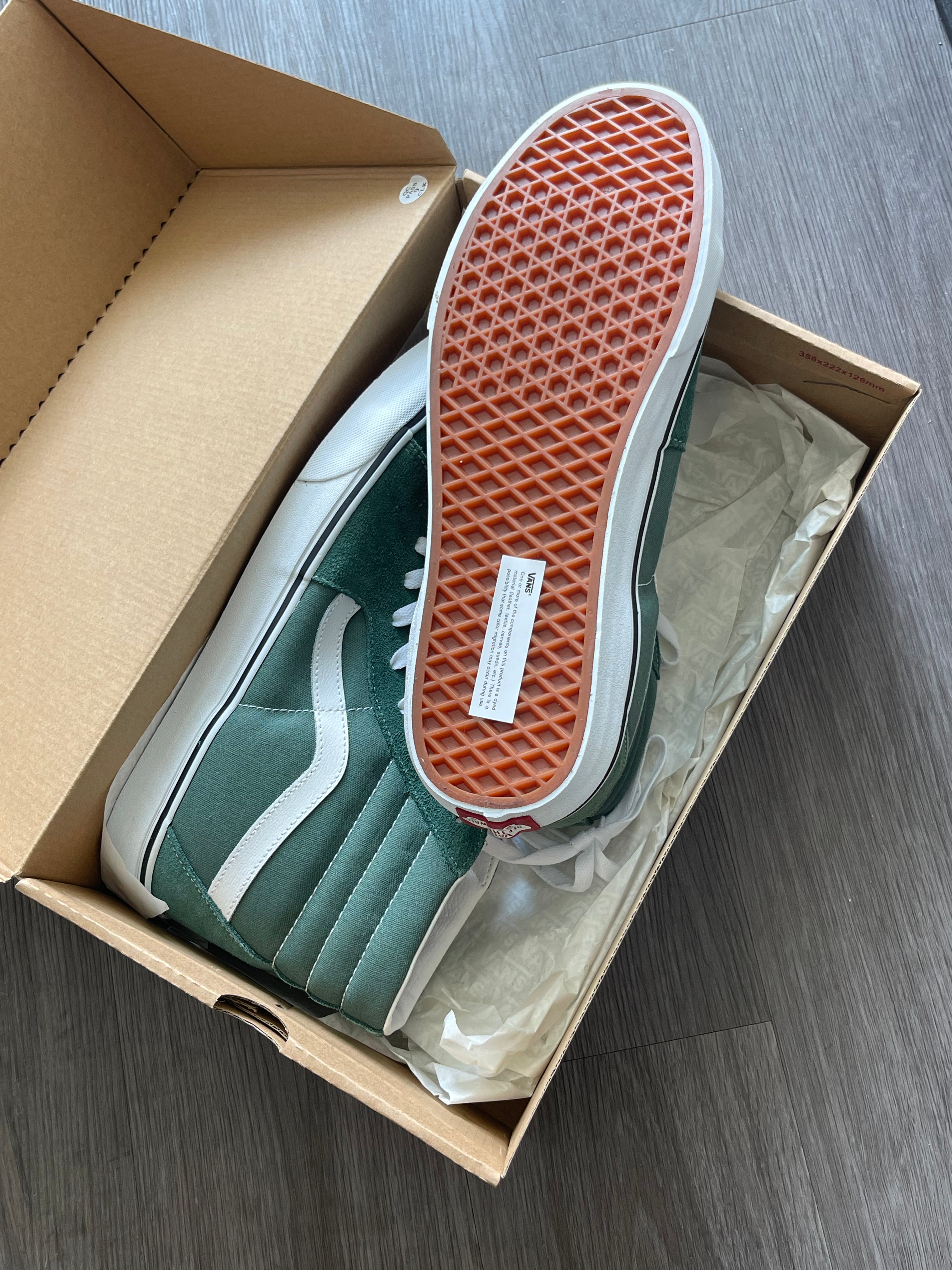 VANS SK8 HI Duck Green